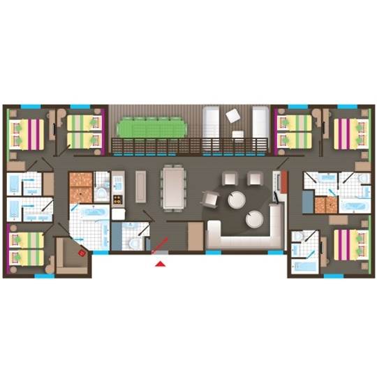 VIP cottage BD456 at Le Bois aux Daims